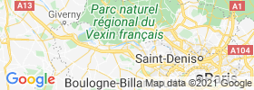 Les Mureaux map